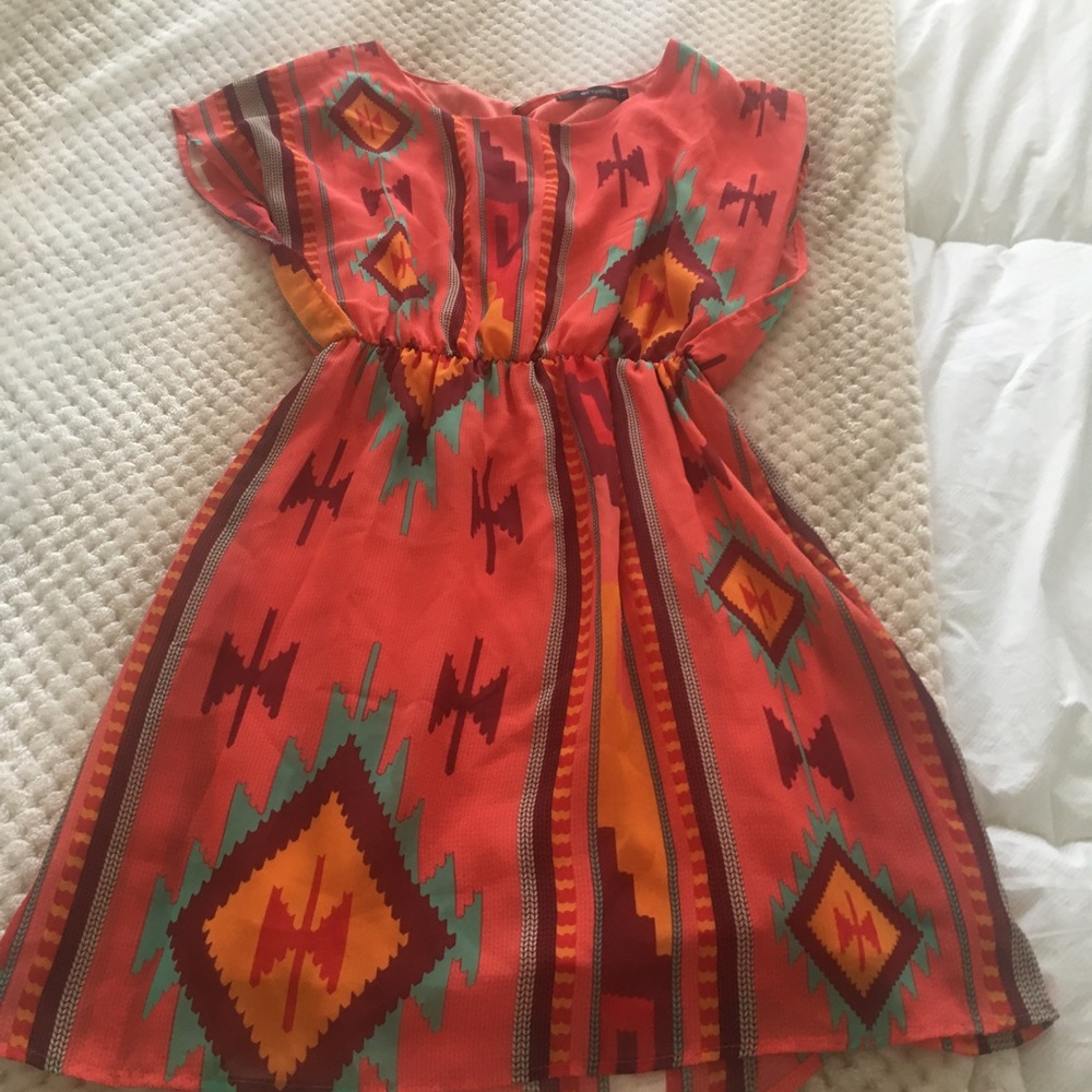 Orange Dress